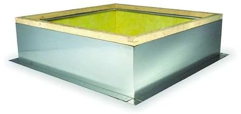 Roof Curb,Fixed,Nonvented,O.D 23 In