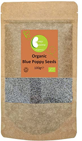 Organic Blue Poppy Seed - Certified Organic - by Busy Beans Organic (100g)