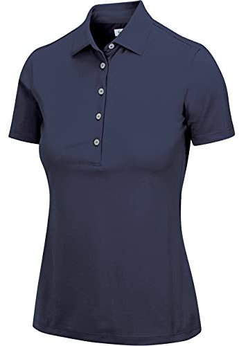 Greg Norman Women's Freedom Pique Golf Polo Navy XL