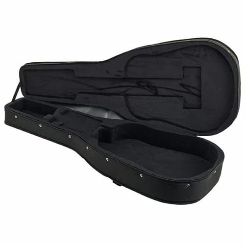 Harley Benton Custodia per chitarra elettrica LightCaseElChitar, Nero, Larghezza del corpo: 340 mm Lunghezza: 465 mm Altezza: 75 mm, Nero , Body Width: 340 mm length: 465 mm height: 75 mm, Custodia