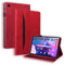 Auslbin Custodia per Lenovo Tab M10 3rd Gen 10.1 Pollici 2022 Cover Tasca Libro e Supporto di Multi-Angoli Compatibile con per Lenovo M10 3a Generazione,Rosso