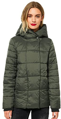 STREET ONE Damen A201723 Winterjacke, Homey Green, 40