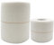4 x elastisches Klebeband, 5 cm x 4,5 Rugby-Hebeband, selbstklebend, für Knöchel, Knie, Ellbogen, extra stark (weiß)