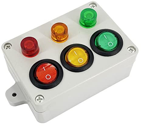 Sharplace Montessori Busy Board Farbunterscheidungsspiel LED-Schalter Busy Boards für den Kindergarten