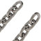 ToniTec Edelstahlkette 1m Gliederkette kurzgliedrig 6 mm Stahlkette DIN 766