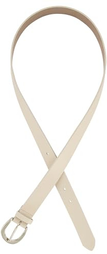 Ulla Popken Damen große Größen Übergrößen Plus Size Ledergürtel, echtes Leder, Länge bis 155 cm dunkles kitt 155 801998300-155