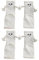 2 Paar Weiß Magnetische Hand in Hand Socken, Lustige 3D, Freundschaftssocken, Magnet, mittlere Röhre, süße mit Smiley-Gesicht, Geschenke für Unisex Erwachsene und Jugendliche