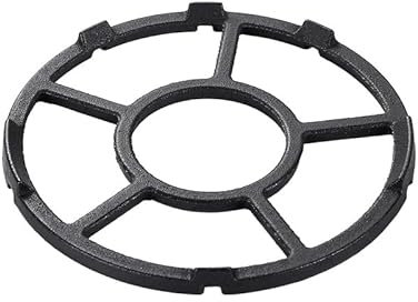 Softifund Cast Iron Trivet, Non Slip Wok Pan Support Rack Stand Pan Holder for Kitchen, Gas Ring Reducer for Gas Stove Hobs Coffee Pot Moka Pot