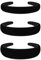Serre Tete Femme,3 Bandeaux en Velours pour Femme,Serre Tête Femme Serre Tete Noir Solides et Simples pour Filles Bandeau Cheveux Femme Large Bandeaux Mode pour Femmes