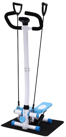 Fitness Stepper, Übung Stepping Machine, Fitness Stepper mit Lenker, für Hause Büro Wohnzimmer Fitnessstudio 29 * 39 * 110cm