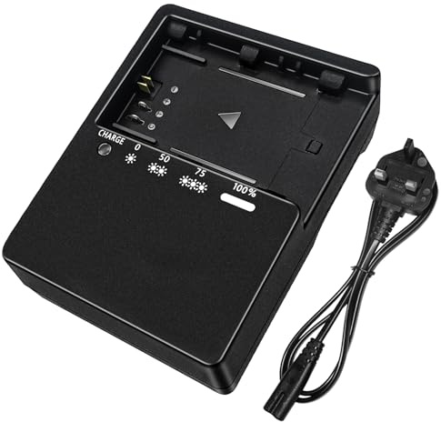 LC-E6 Battery Charger for Canon LP-E6 - LP-E6NH Fast Charger Compatible with EOS R5 R6 Mark II R7 5D Mark IV 6D Camera