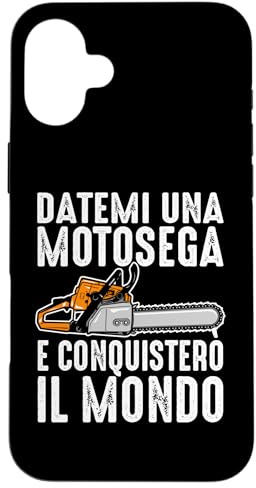 Abbigliamento Falegname Divertente Motosega Asce Boscaiolo Custodia per iPhone 16 Plus