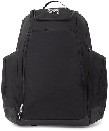 NHL National Hockey League Rucksack mit großen Rädern, geräumiger Hockey-Ausrüstungs-Rucksack, große Kapazität Tasche