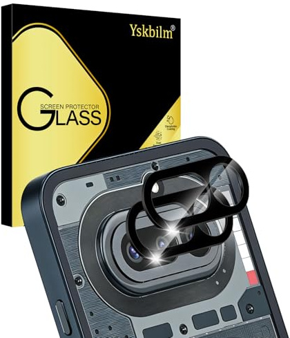 Yskbilm 2 Pack Camera Lens Protector for Nothing Phone 4a(NOT FOR Nothing Phone 4a Pro), Anti-Scratch, Anti Fingerprint, HD Clear, 9H Glass