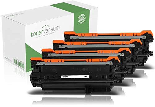 4 XXL Toner kompatibel zu HP CF400X 201X Schwarz Druckerpatrone für HP Color Laserjet Pro M252dw M252n M274dn M274n Pro MFP M277dw MFP M277n Laserdrucker