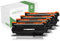 4 XXL Toner kompatibel zu HP CF400X 201X Schwarz Druckerpatrone für HP Color Laserjet Pro M252dw M252n M274dn M274n Pro MFP M277dw MFP M277n Laserdrucker