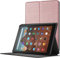 Forefront Cases Hülle für Amazon Fire HD 10 Tablet (9. Gen 2019 & 7. Gen 2017) **PASST Nicht FÜR DAS 2021, 2023 Release* * Hülle-Ständer, Smart Auto Schlaf/Wach Schutzhülle, Tasche - Roségold