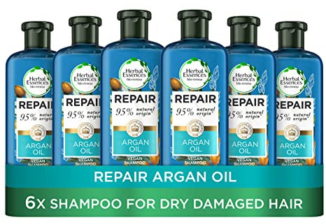 Herbal Essences Bio Renew Argan Oil of Morocco Shampoo, 400 ml, Pack of 6