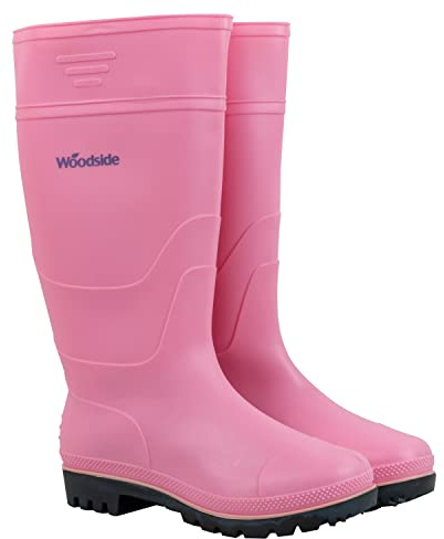 Woodside Waterproof Wellington Garden Welly Boots Mens & Ladies Wellies