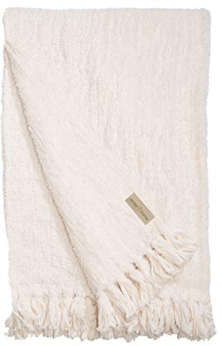 Winterhome Felldecke Wohndecke Alpine Yak Elfenbein Kunstfell Fellimitat 130 x 180 cm