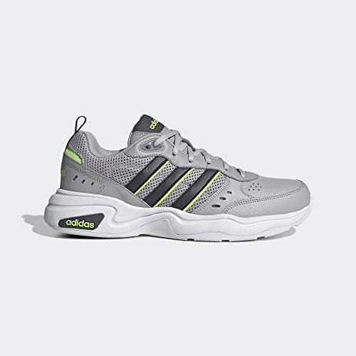 adidas Herren Strutter Laufschuh, Grey Two F17 Grey Six Signal Green, 46 EU