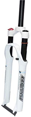SLRMKK Forcella Ammortizzata per Bici, Forcella Anteriore per Mountain Bike da 26/27,5/29 Pollici, Corsa Forcella Anteriore per Bicicletta 120 mm/26 Pollici 28,6 * 220 mm/27,5/29 Pollici 28