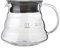 YJZQ Pot à Cafetière Verseuse en Verre Cruche Numéro 1 Pichet pour Micro-Ondes Bouteille Forme Nuage Carafe de café Universelle avec Couvercle