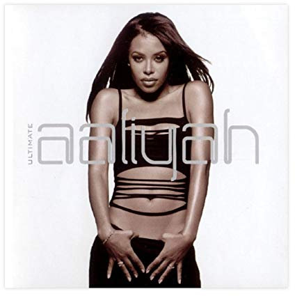 R&B Sänger Schauspieler Aaliyah Ultimate Aaliyah Albumcover Leinwand-Kunstposter und Wandkunstdruck, modernes Familienschlafzimmerdekor, Poster, 30 x 30 cm, ohne Rahmen