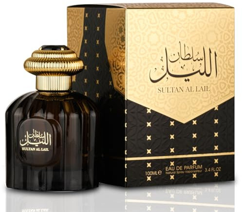 AL WATANIAH Sultan Al Lail - Luxuriöses Unisex-Parfüm, Eau de Parfum 100ml, Nachtlicher und Raffinierter Duft