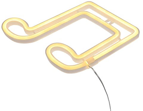 Uonlytech Mini- -leuchten Noten Modellierlampe Usb-aufladbares Neon-nachtlicht Für Jungen Und Mädchen Erwachsene