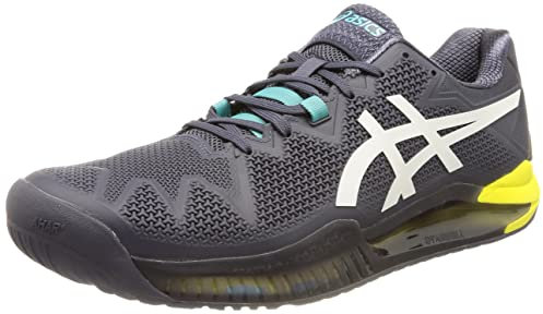 ASICS Herren Gel-Resolution 8 Sneaker, Indigo Fog White, 39 EU