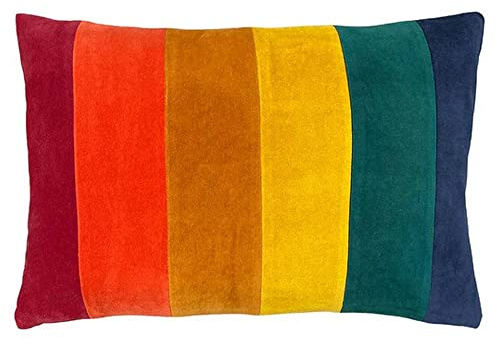 furn. Rainbow Cushion Cover, Cotton, Jewels, 30 x 50 cm