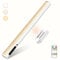 bravzurg LED Strip Light Bar Battery Powered, 4000mAh Battery Operated Wall Lights, Magnetic Dimmable Remote Control, Rechargeable Under Shelf Lighting for Mirror Bedroom Cabinet – White
