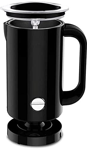 NOOFIE Montalatte Elettrico a Vapore Montalatte Elettrico Montalatte Automatico da 500 ml Montalatte Automatico di Grande capacità in Acciaio Inossidabile con Doppia Funzione Antiaderente Scaldino