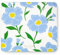 Kate Spade New York Leatherette Mouse Pad, 9 x 8 Mouse Mat with Non-Slip Back, Cute Mouse Pad for Office Desk Sunshine Floral, 243533