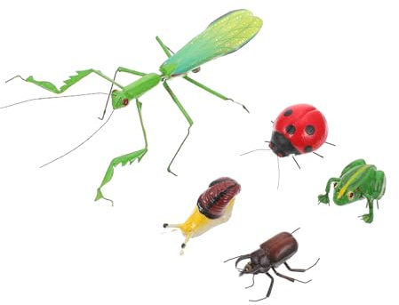 INOOMP 5stücke Teiliges Tierfiguren Für Garten Dekorative Gartenornamente Hochwertigem Und Langlebig Und Detailgetreu Für Gartenlayout Und Kreative Gestaltung