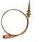 Kit de termopar de gas, tornillo de cabeza de cobre, quemador de gas para Sabaf, termopar de repuesto para hornos de gas, calderas y calentadores de agua (aguja corta de 70 cm)