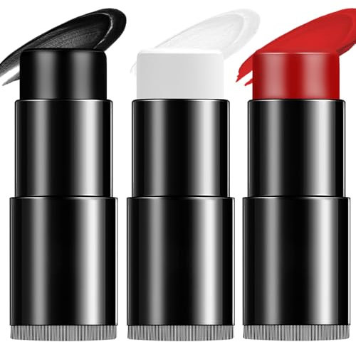 Maquillage Halloween (Noir Blanc Rouge)