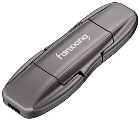 fanxiang 512GB SSD Externe Type C + USB A 3.2 Gen2 - SSD Portable et Clé USB sans Câbles Jusqu'à 1050Mo/s - Mémoire Stick pour PC, Ordinateur Portable, Laptop, Xbox, PS5 etc - FF952