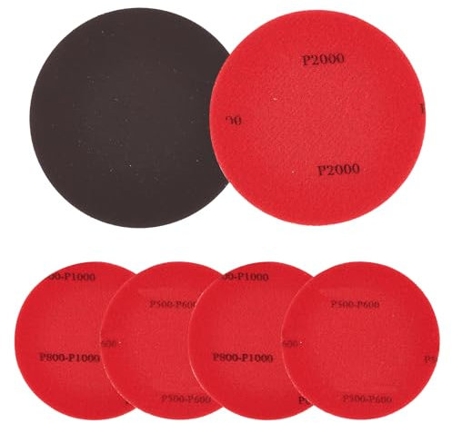 NICENEEDED 6 Stück Bowling Schleifpads Bowling Zubehör Bowlingkugel Aufbereitungs Und Reinigungsset Bowlingkugel Reinigungspad