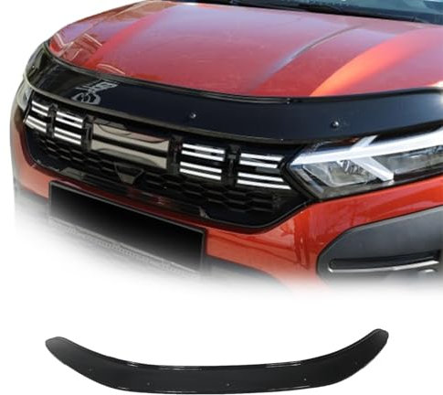 Motorhaube Deflektor Insektenschutz für Dacia Jogger 2022-2025 ABS Schwarz