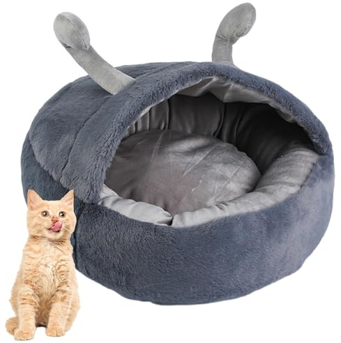 Hundehöhle mit Kapuze - Haus Hundehöhle mit Kapuze, Katzenbett Höhle mit Kapuze | Mehrzweck-Hundebett mit -Design, Höhle mit Abdeckung, großzügiger Haartrockner