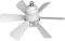 KEAGAN Ceiling Fans with Lights and Remote Control 40W Light Dimmable Ceiling Fan with 6 Blades Quiet DC Motor 3 Speeds 3 Colors Led Fan Lights for Bedroom Living Room
