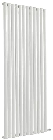 MILANO 3460W White Single Oval Panel Dry Heat Electric Radiator 1784x708mm
