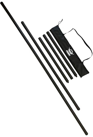 Martial Arts Armory Collapsible Bo Staff, 4ft and 6ft Foam Padded Training Staff for Safe Practice with Carry Bag and Shoulder Strap