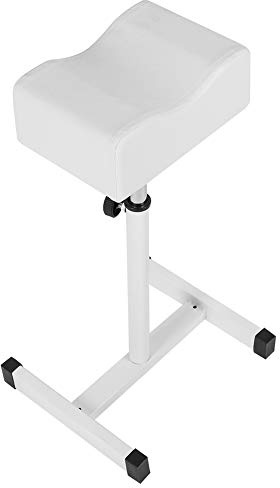 Riuulity Silla Ajustable con Cojín Suave y Grueso, Silla Cosmética de Altura Ajustable para Oficina en Casa