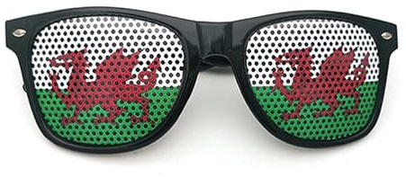 MetJakt World Cup/Euro Cup national flag stickers, sunglasses with small hole stickers, gift sunglasses