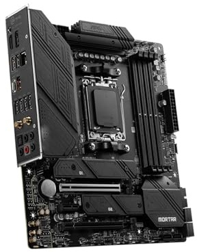 Compatibilità Fit For MSI MAG B650M MORTAR WIFI Supporto scheda madre B650 AM5 Ryzen 7 7800X3D 5 7600X 8600G 9 7950X3D CPU DDR5 M.2 mATX