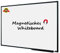 Lockways Whiteboard - Magnetisch Stabil Praktische - Weißtafel 60 x 90 cm schwarz Aluminiumrahmen für Schule, Wohnung und Büro