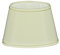 Lampenschirm für Tischleuchte in Oval Creme + Borte Creme TL 20-14-14